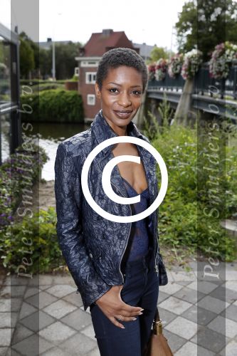 Amsterdam 3 september 2015 
Talkies Lunch bij Harbour club Kitchen Red.
Sylvana Simons