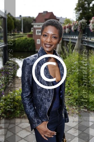 Amsterdam 3 september 2015 
Talkies Lunch bij Harbour club Kitchen Red.
Sylvana Simons