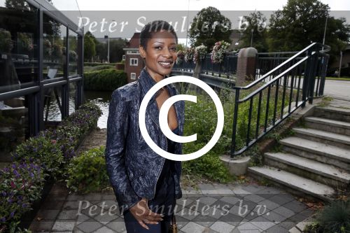 Amsterdam 3 september 2015 
Talkies Lunch bij Harbour club Kitchen Red.
Sylvana Simons
