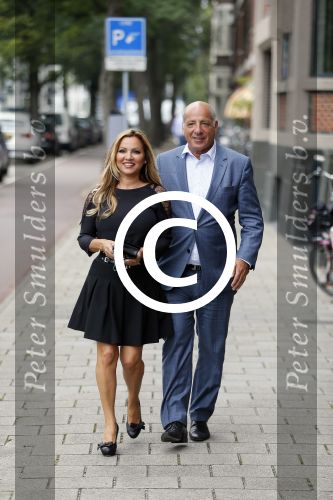 Den Haag 31 augustus 2015
Tatjana met vriend Lex v Hessen bij opening Fafa dansschool.