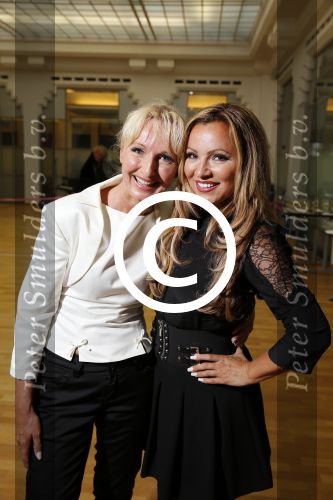 Den Haag 31 augustus 2015
Tatjana met vriend Lex v Hessen bij opening Fafa dansschool. Annette Wijndom