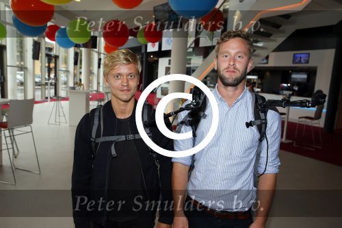 Hilversum 27 augustus 2015
Presentatie NPO in Hilversum.
Tim d Besten en Nicolaas Veul