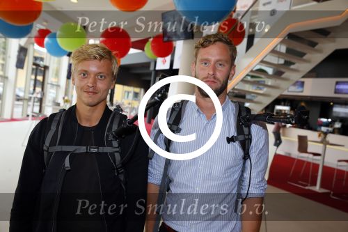 Hilversum 27 augustus 2015
Presentatie NPO in Hilversum.
Tim d Besten en Nicolaas Veul