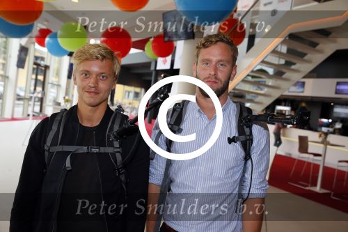 Hilversum 27 augustus 2015
Presentatie NPO in Hilversum.
Tim d Besten en Nicolaas Veul