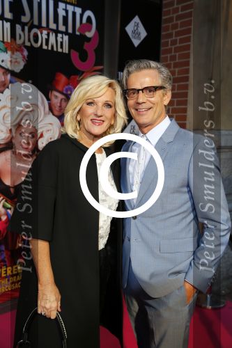 Amsterdam 3 september 2015 
Premiere Stiletto in het nieuwe de la mar. Tineke Schouten met Theo Hopman