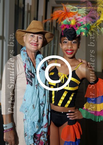 Den Haag 31 augustus 2015
Vivian Boelen bij opening Fafa dansschool.