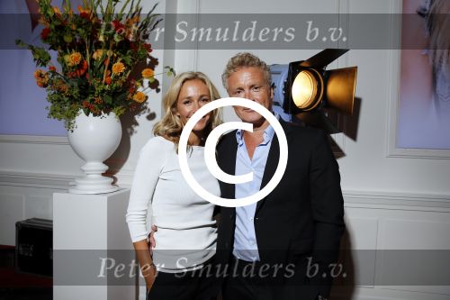 Hilversum 25 augustus 2015
Perspresentatie RTL in studio 21. Wendy v Dijk met Erland Galjaard