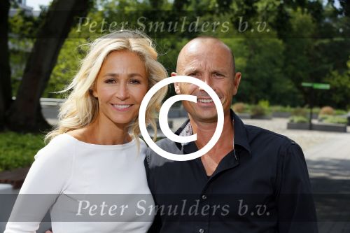 Hilversum 25 augustus 2015
Perspresentatie RTL in studio 21. Wendy v Dijk met broer Mike