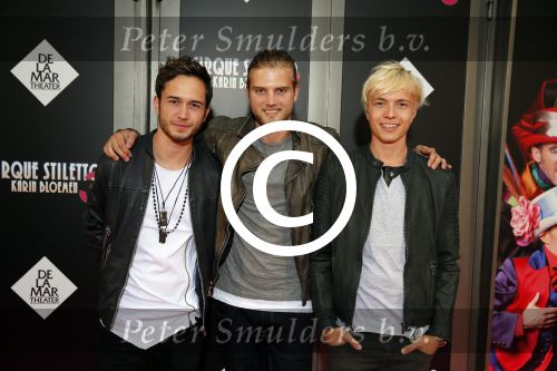Amsterdam 3 september 2015 
Premiere Stiletto in het nieuwe de la mar. Boyband Zomaer