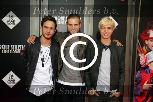 Amsterdam 3 september 2015 
Premiere Stiletto in het nieuwe de la mar. Boyband Zomaer