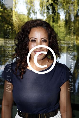 Haarzuilens 22 juni 2016
Haringparty op kasteel Haarzuilens. Aicha Marghadi met Spiros