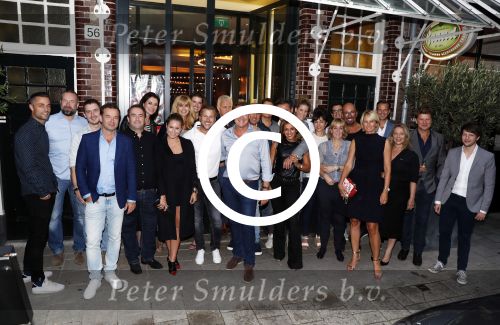 Amsterdam 2 september 2016
Diner voor Albert Verlinde met zijn oud rtl boulevard collega\'s bij le Garage. alle medewerkers rtl Boulevard