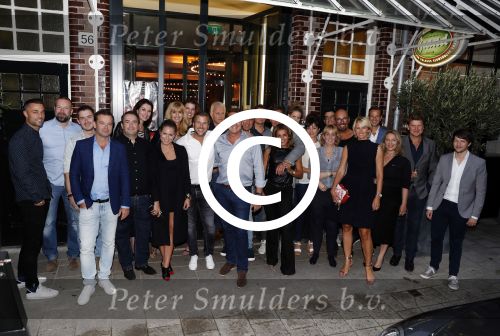 Amsterdam 2 september 2016
Diner voor Albert Verlinde met zijn oud rtl boulevard collega\'s bij le Garage. alle medewerkers rtl Boulevard