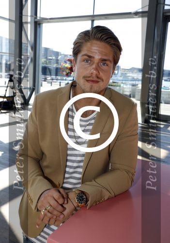 Amsterdam 23 augustus 2016
Perspresentatie van het nieuwe sbs6 Net 5 en Veronica seizoen in het IJ Theater. Andre Hazes jr