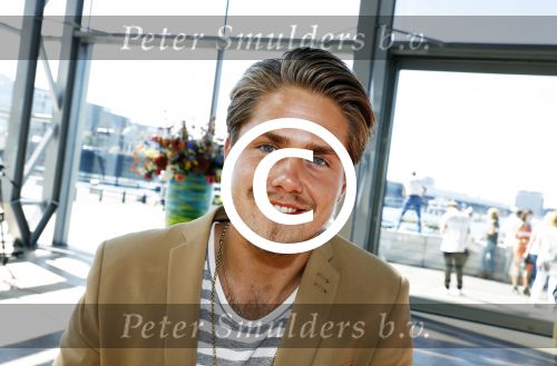 Amsterdam 23 augustus 2016
Perspresentatie van het nieuwe sbs6 Net 5 en Veronica seizoen in het IJ Theater. Andre Hazes jr