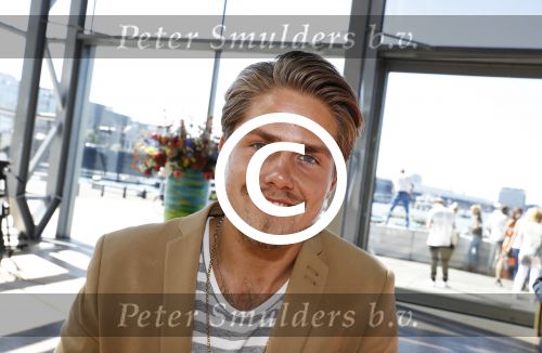Amsterdam 23 augustus 2016
Perspresentatie van het nieuwe sbs6 Net 5 en Veronica seizoen in het IJ Theater. Andre Hazes jr