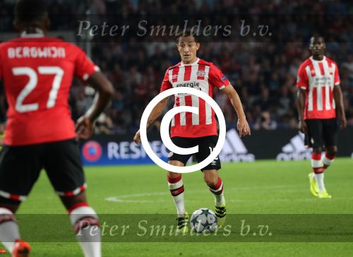 Eindhoven, 13 September 2016
PSV-Atletico Madrid, eindstand 0-1 
Eerste wedstrijd voorronde CL Seizoen 2016-2017
Andres Guardado
