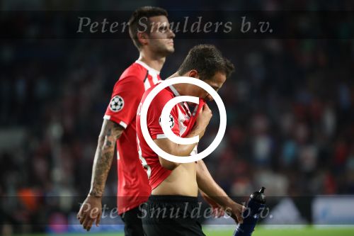 Eindhoven, 13 September 2016
PSV-Atletico Madrid, eindstand 0-1 
Eerste wedstrijd voorronde CL Seizoen 2016-2017
Andres Guardado