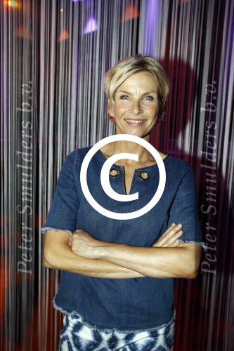 Hilversum 22 augustus 2016
Perspresentatie NPO in studio 21met alle presentatoren. Anita Witzier