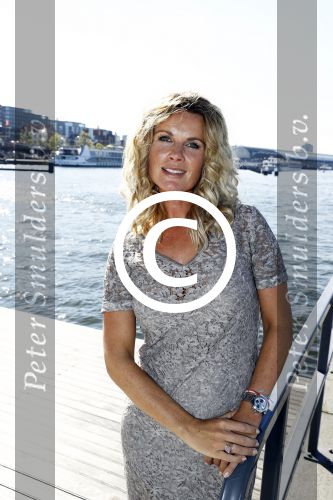 Amsterdam 23 augustus 2016
Perspresentatie van het nieuwe sbs6 Net 5 en Veronica seizoen in het IJ Theater. Annette Barlo