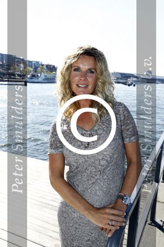Amsterdam 23 augustus 2016
Perspresentatie van het nieuwe sbs6 Net 5 en Veronica seizoen in het IJ Theater. Annette Barlo