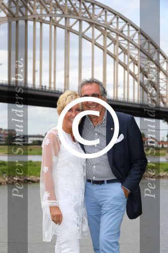 Nijmegen, 9 Augustrus 2016
Aristakes Jessayan met zijn vrouw Niccole Karsten