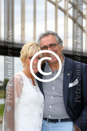 Nijmegen, 9 Augustrus 2016
Aristakes Jessayan met zijn vrouw Niccole Karsten