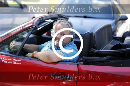 Hilversum 24 augustus 2016
Bas v Werven in zijn porsche cabrio.