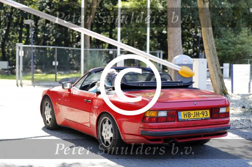 Hilversum 24 augustus 2016
Bas v Werven in zijn porsche cabrio.
