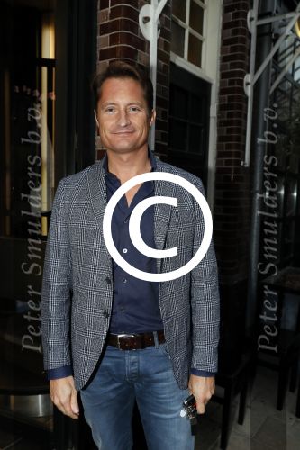 Amsterdam 2 september 2016
Diner voor Albert Verlinde met zijn oud rtl boulevard collega\'s bij le Garage. Bert Habets