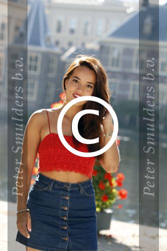 Den Haag 25 augustus 2015
Bibi Breijman bij de hofvijver in Den Haag. Bibi vlogt tegenwoordig.