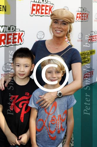 Amsterdam 31 augustus 2016
Presentatie Freek Vonk in Tuschinski. Bridget Maasland met zoon Mees