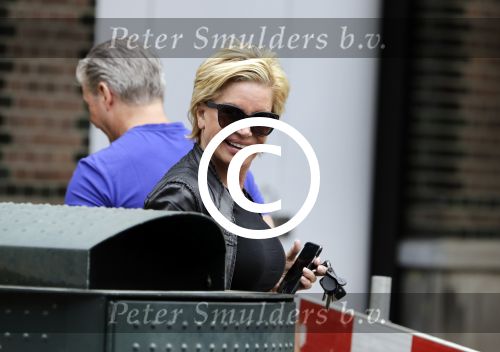 Amsterdam 28 juni 2016 
.Connie Breukhoven met haar nieuwe korte kapsel.