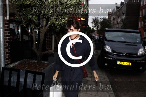 Amsterdam 2 september 2016
Diner voor Albert Verlinde met zijn oud rtl boulevard collega\'s bij le Garage.
Daphne Bunskoek