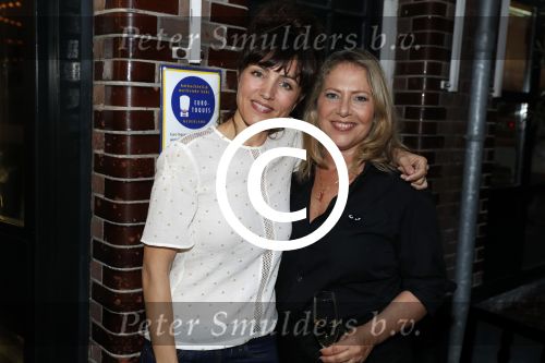 Amsterdam 2 september 2016
Diner voor Albert Verlinde met zijn oud rtl boulevard collega\'s bij le Garage.
Daphne Bunskoek