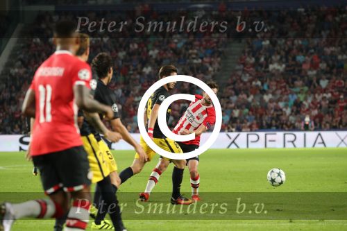Eindhoven, 13 September 2016
PSV-Atletico Madrid, eindstand 0-1 
Eerste wedstrijd voorronde CL Seizoen 2016-2017
Davy Propper