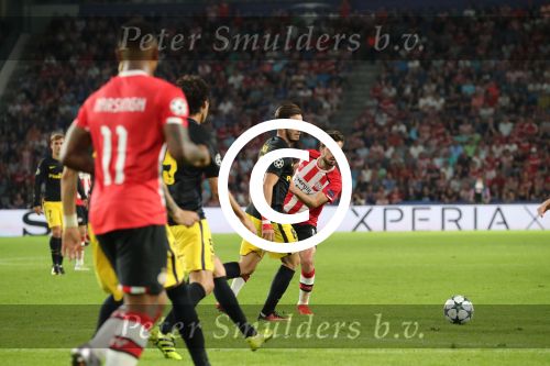 Eindhoven, 13 September 2016
PSV-Atletico Madrid, eindstand 0-1 
Eerste wedstrijd voorronde CL Seizoen 2016-2017
Davy Propper