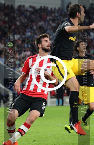 Eindhoven, 13 September 2016
PSV-Atletico Madrid, eindstand 0-1 
Eerste wedstrijd voorronde CL Seizoen 2016-2017
Davy Propper