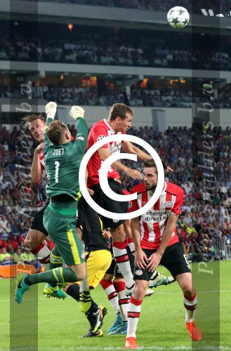 Eindhoven, 13 September 2016
PSV-Atletico Madrid, eindstand 0-1 
Eerste wedstrijd voorronde CL Seizoen 2016-2017
Davy Propper