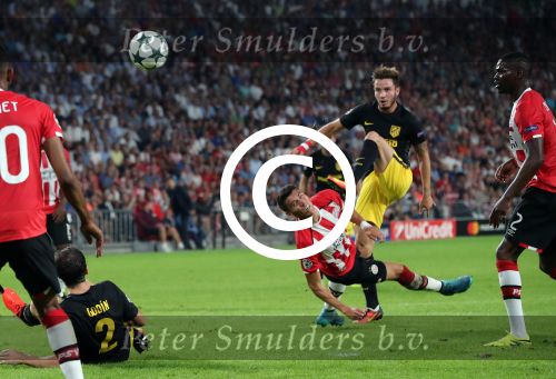 Eindhoven, 13 September 2016
PSV-Atletico Madrid, eindstand 0-1 
Eerste wedstrijd voorronde CL Seizoen 2016-2017
Davy Propper