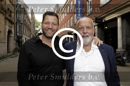 Amsterdam 28 juni 2016 
Presentatie Princess koffers voor het Nederlandse team voor de olympische spelen van Rio de Janeiro. Dennis v d Geest met vader Cor
