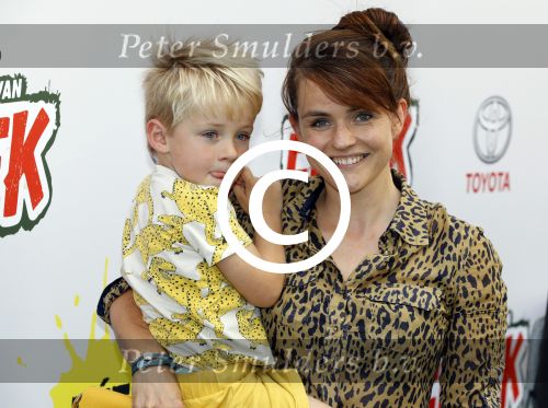 Amsterdam 31 augustus 2016
Presentatie Freek Vonk in Tuschinski. Evelien Bosch met zoon
