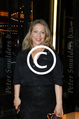 Amsterdam 2 september 2016
Diner voor Albert Verlinde met zijn oud rtl boulevard collega\'s bij le Garage. Fiona Hering