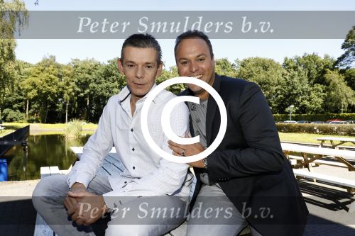 Hilversum 24 augustus 2016 
Frans en Dorus Bauer bij presentatie programma Tros