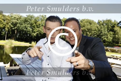 Hilversum 24 augustus 2016 
Frans en Dorus Bauer bij presentatie programma Tros