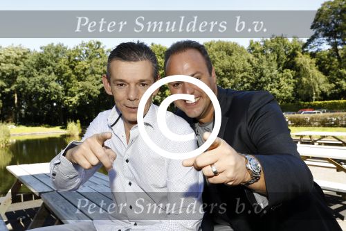 Hilversum 24 augustus 2016 
Frans en Dorus Bauer bij presentatie programma Tros