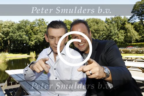 Hilversum 24 augustus 2016 
Frans en Dorus Bauer bij presentatie programma Tros