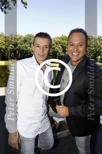 Hilversum 24 augustus 2016 
Frans en Dorus Bauer bij presentatie programma Tros