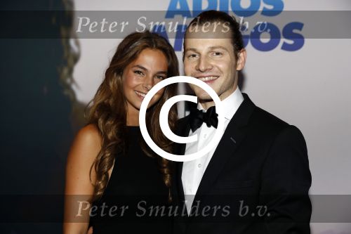 Amsterdam 5 september 2016
Premiere Adios Amigos in Tuschinski. Guido Spek met (een) vriendin