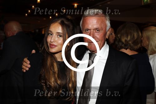 Amsterdam 4 september 2016
Modeshow Paul Schulten in Hotel Okura. 
Harry Mens met dochter